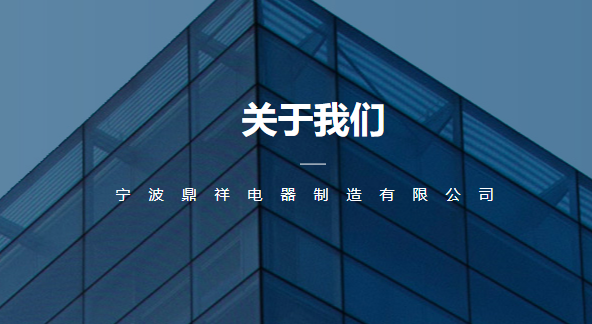 宁波鼎祥电器制造有限公司